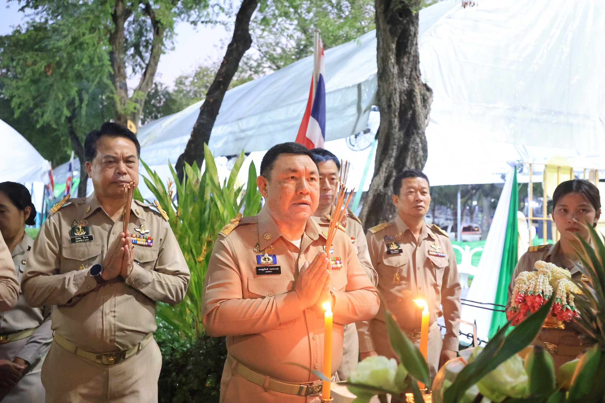 title - ส.ป.ก. จัดพิธีสักการะสิ่งศักดิ์สิทธิ์และพิธีสงฆ์ในโอกาสวันคล้ายวันสถาปนาครบรอบ 51 ปี